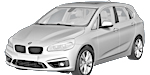 BMW F45 U0543 Fault Code
